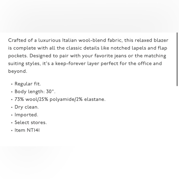 NWT Madewell Plaid Blazer - Picture 7 of 7